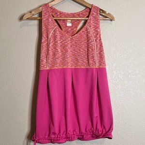 Lucy Tech Athleisure Racerback Tank Top with Cinch Hem Size XL